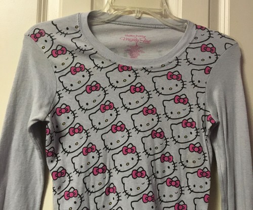 Vintage ~ Hello Kitty ~ By Mighty Fine ~ Girls ~ Top ~ Large ~ Shirt - Picture 3 of 17