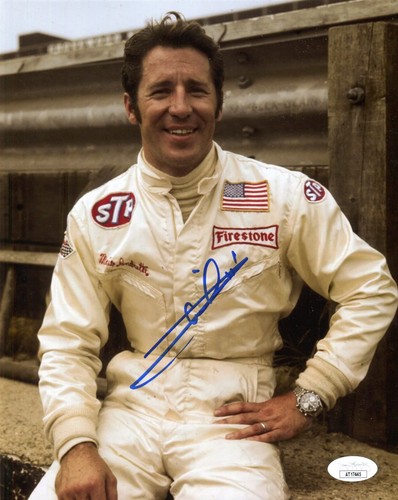Mario Andretti Formula 1 & Nascar signed 8x10 photo, with JSA authentication - Picture 1 of 2