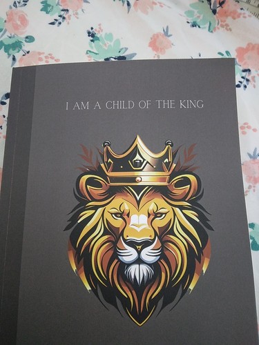 NEW I am A Child Of The King Personal Journal Blank Christian Journaling 140 Pgs - Picture 2 of 7