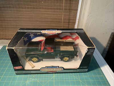 No97 ミニカー1/18 ERTL 78 DODGE WARLOCK Ertl American Muscle '78 Dodge Warlock 1:18 Diecast Vehicle