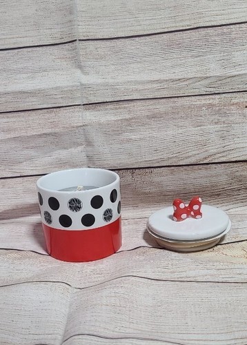 Disney Parks Minnie Mouse Cotton Candy Scented Candle - NEW - Picture 5 of 8