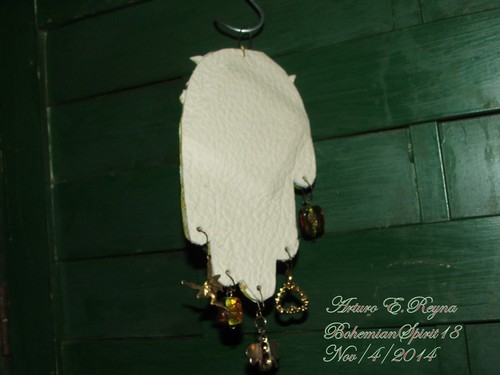 Arturo E.Reyna BUTTERFLY BUMBLEBEE HAMSAH Against Evil Eye WALL HANGING PLAQUE - Foto 4 di 5