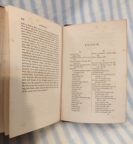 About Mexico, Past And Present by Hannah More Johnson 1887 Hardcover Book - Picture 4 of 8