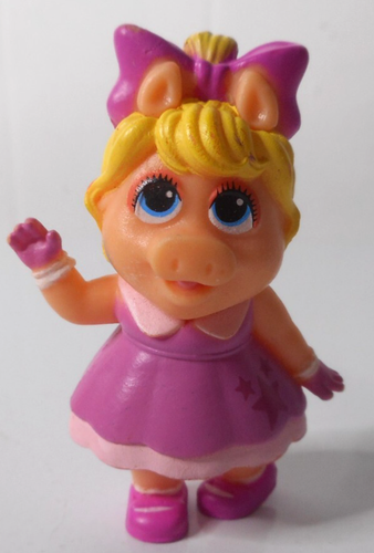 2019 Disney Junior Muppet Babies Just Play Piggy Figurine 2 1/4" Molded Plastic - Picture 1 of 9