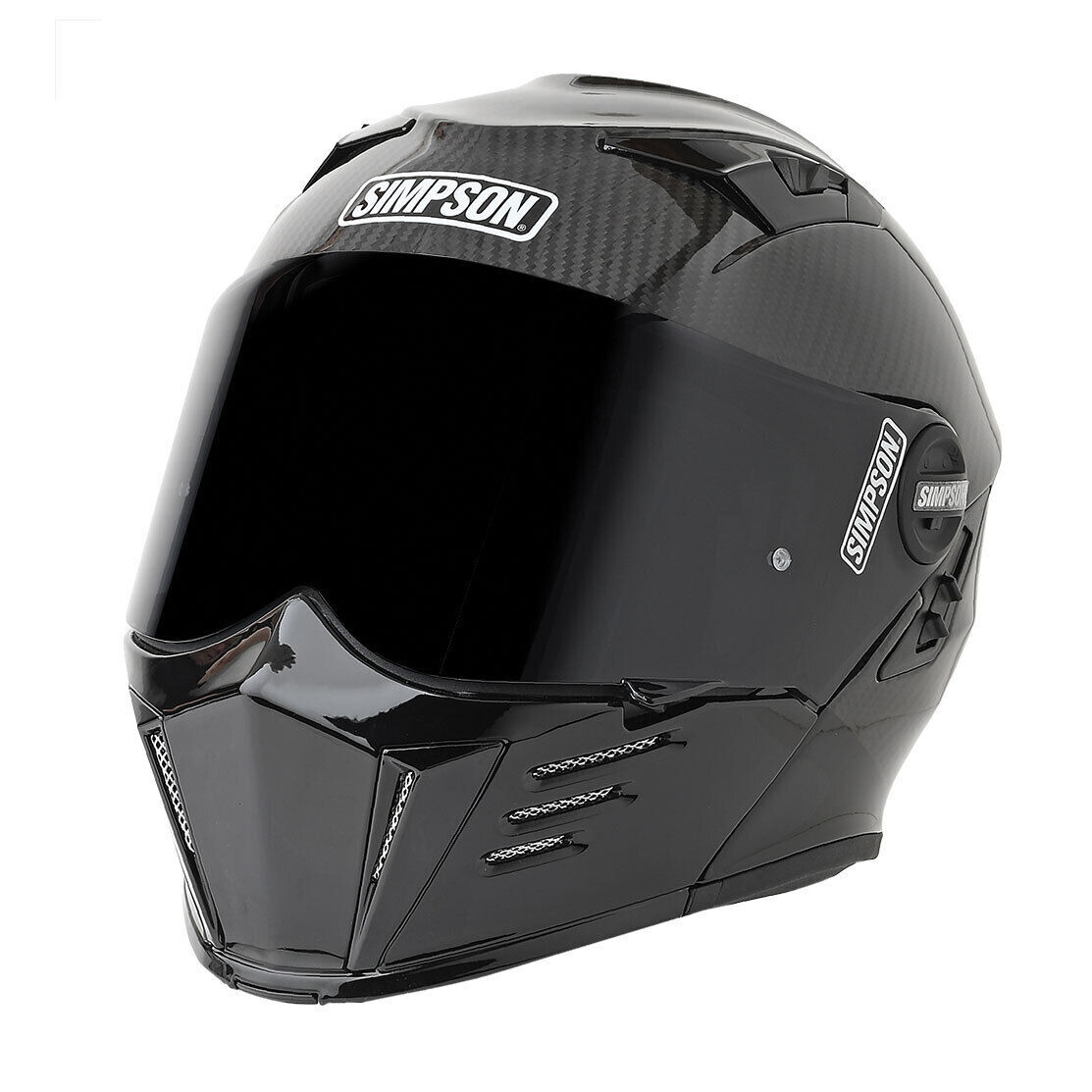 SIMPSON バンディッド Simpson Racing Products Mod Bandit Motorcycle Helmet Carbon Fiber