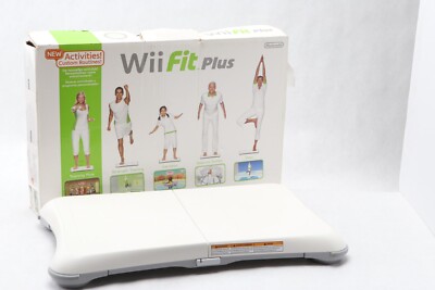 Nintendo Wii Fit & Fit Plus with Balance Board in Box F32 | eBay