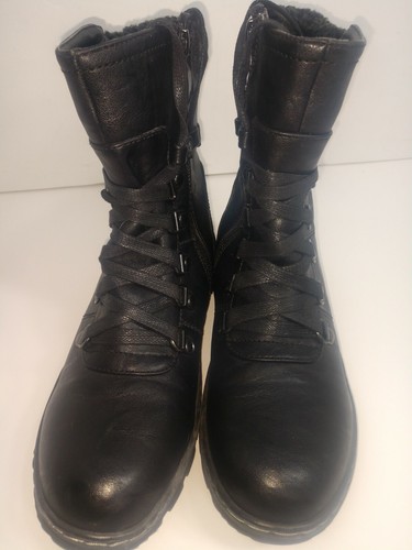 PATRIZIA BY SPRING STEP BOTAS NEGRAS CON TIROLINA LADO MUJER US5.5 EUR36 - Imagen 2 de 12