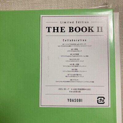 YOASOBI THE BOOK I & II Limited Edition with Binder CD Album Japan 1 2 NEW YOASOBI THE BOOK I & II Limited Edition with Binder CD Album Japan 1 2 NEW