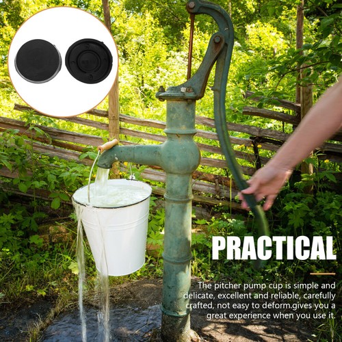 2PCS Seal Water Pump Cups Rubber Hand Well Piston Water Pump Hand Well Pump - Picture 8 of 12