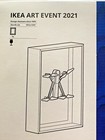 IKEA ART EVENT 2021 Wall decoration, drone Motif White 10 ¼ x 13 ¾ "New