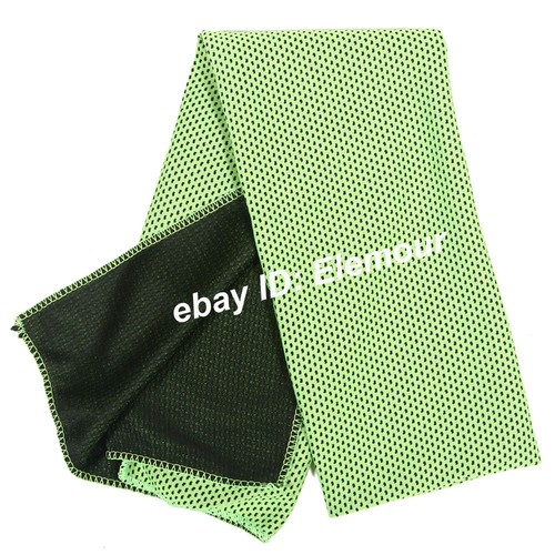 LOTE AL POR MAYOR DE 5 PIEZAS Toalla de enfriamiento de hielo para deportes entrenamiento fitness gimnasio yoga pilates - Imagen 11 de 33