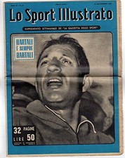 [MAB38] RIVISTA LO SPORT ILLUSTRATO ANNO 1952 N. 38 BARTALI