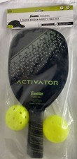 Franklin Sports Activator Pickleball Paddle and Ball Set - Wooden - 2 Paddles