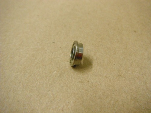 (Qty 5) NMB DDRIF-6632ZZ 3/16"X3/8"X.156 MINIATURE FLANGED BEARING - Picture 4 of 6