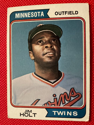 1974  topps # 122 JIM HOLT  C