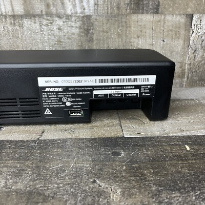 その他 Bose Solo 5 TV Sound System 418775 Bose Solo 5 TV Sound System 418775 Bluetooth Black With U