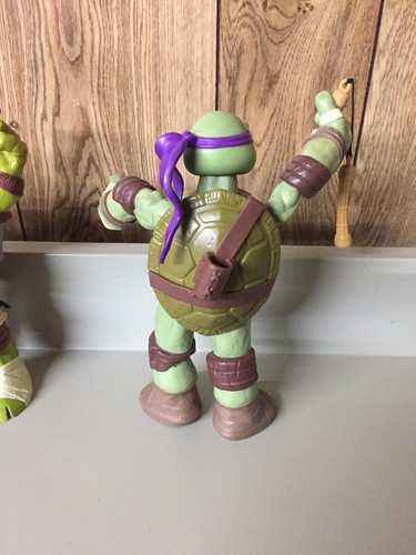 Teenage Mutant Ninja Turtles 4 Lot BattleShell 10” Playmates Figure 2012 - Picture 9 of 12