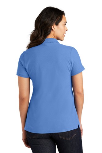 Port Authority L100 Women's Cotton/Poly Short Sleeve Core Classic Pique Polo - Picture 10 of 41