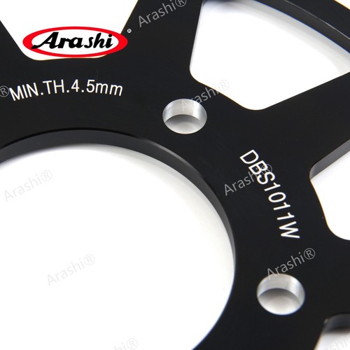 BLACK Floating Front Brake Rotor Disc Fit Kawasaki KLV1000 2004-2007 KLV 1000 - Bild 3 von 4