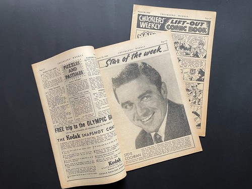 COMIC CHUCKLERS WEEKLY MARCH 16TH 1956 WITH COMIC LIFT-OUT - Bild 2 von 3