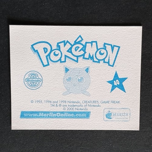 Pokemon "Figurine Adesive Merlin 2000 2a Serie" ENTRA e SCEGLI - Foto 83 di 406