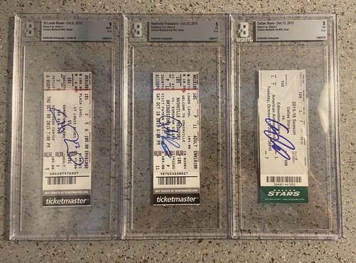 L@@K! Connor McDavid SIGNED NHL Debut 2nd Game & First Goal Ticket Stubs BAS COA - Picture 5 of 12