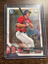 A125,523 - 2018 Bowman Chrome Draft #BDC171 Triston Casas