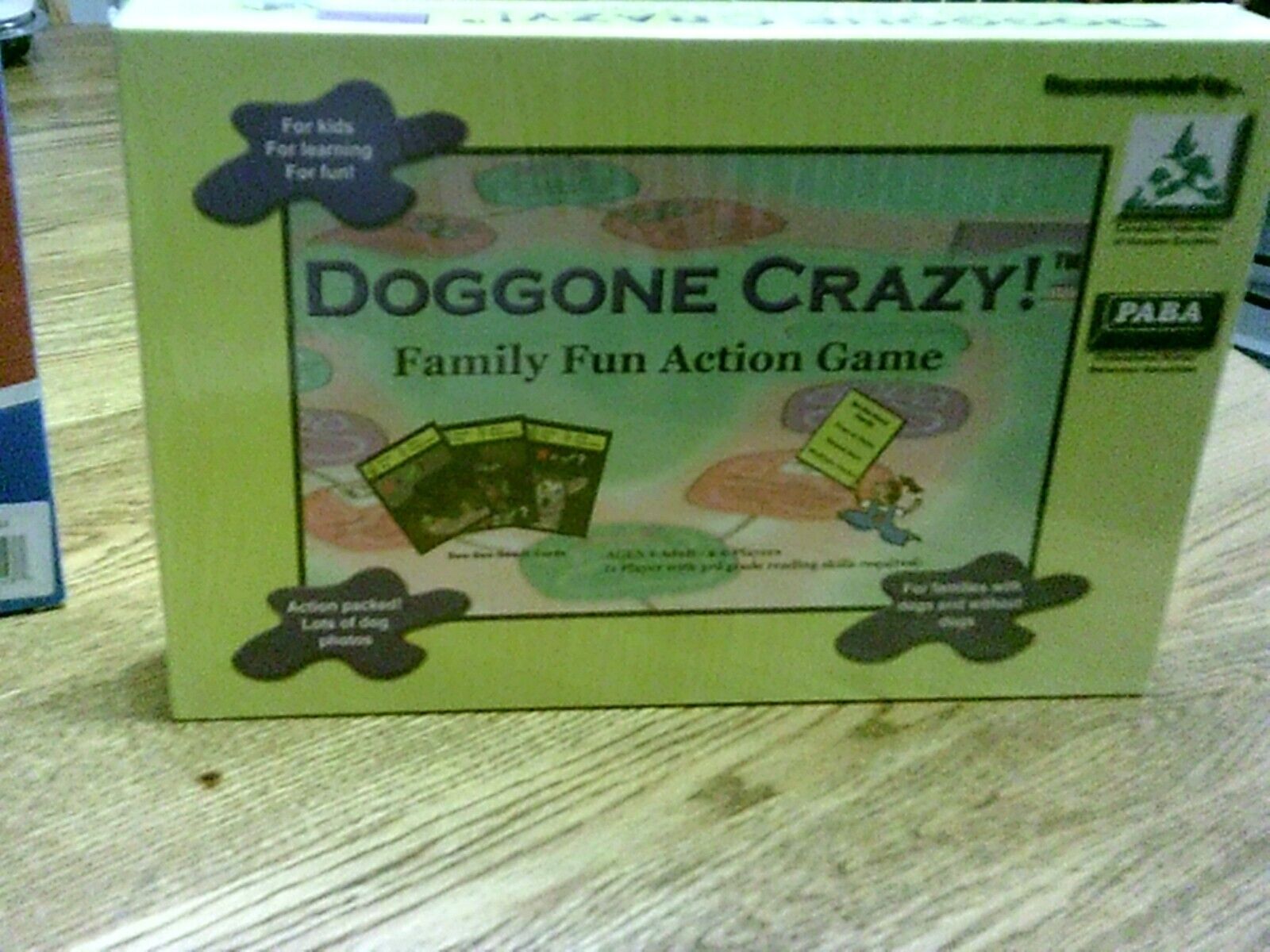 game box, The Crazy Dog Game