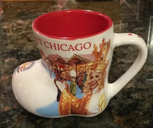 Christmas Cup 20th Anniversary Christkindlmarket Chicago Glühwein Mug Boot 2015 - Picture 3 of 6