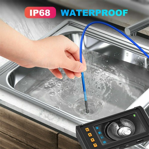 Dual Lens Industrial Endoscope Borescope 33ft 4.3" IPS Snake Cam Waterproof IP68 - Picture 5 of 7