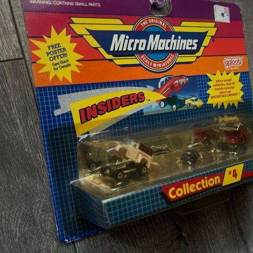 De colección NUEVO 1988 Galoob Micro Machines Insiders Collection #4 Buggy Jeep Car - Imagen 2 de 8