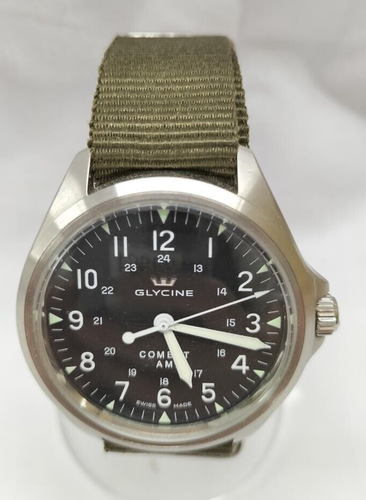 GLYCINE COMBAT7 Watch, Waterproof to 10 ATM, Automatic, Shipped from Japan w13 - Picture 1 of 9