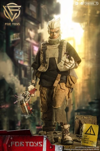 Auf Lager Fogtoys EA01 Fantasy Doomsday Wasteland mit Motorrad 1/12 Actionfigur - Bild 8 von 19