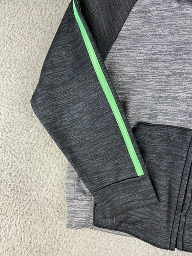 Adidas Youth Full Zip Hoodie 3-Stripes Regular Fit Kid's Size 6 - Picture 5 of 10