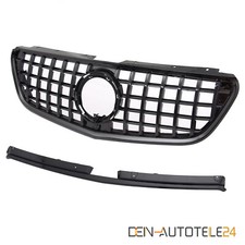 KÜHLERGRILL PANAMERICANA SPORTGRILL PASSEND FÜR MERCEDES VITO W447 AB 19 SCHWARZ