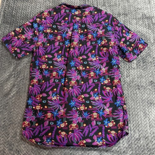Camisa de algodón con botones Vans Nintendo Donkey Kong talla pequeña - Imagen 4 de 11
