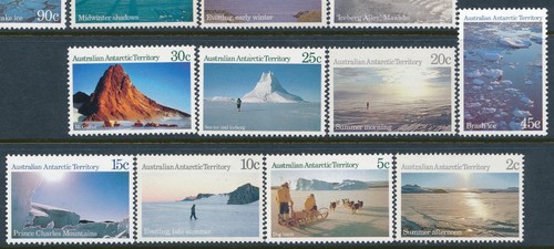 1984-1987 AAT SCENES COMPLETE SET OF 15 FINE MINT MNH - Picture 3 of 3
