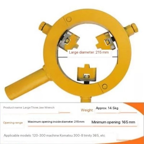 Chiave Manutenzione Escavatore Strumento Smontaggio Cilindro Idraulico Pistone Tool - Foto 8 di 37