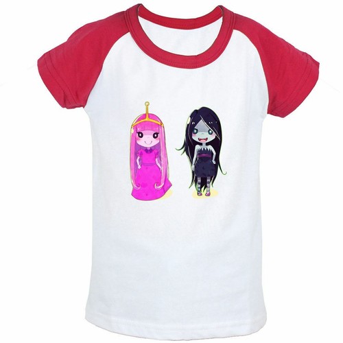 Adventure Time Bonnibel Bubblegum Marceline Big Kids T-shirt Boy Girl Tee Shirts - Foto 6 di 14