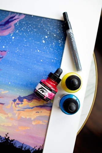 Daler Rowney FW Artists Atrament akrylowy 29,5 ml - 45 dostępnych kolorów - Zdjęcie 7 z 54