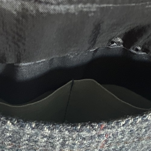 Gray Tweed Wool Glen Check VINTAGE KUPPENHEIMER Blazer Jacket Sport Coat 44 R - Picture 9 of 11