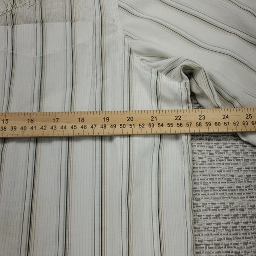 Lost Enterprises Shirt Mens Large Short Sleeve Button Down Striped Y2K 90s - Picture 9 of 12