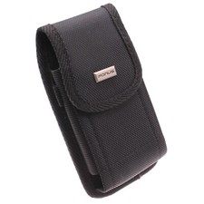 Rugged Case Belt Clip Holster Canvas Cover Pouch Carry for SmartPhones