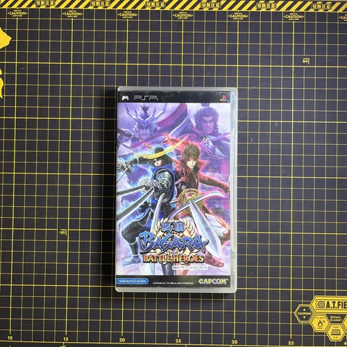 Sengoku Basara Battle Heroes Sony PlayStation PSP Capcom Japanese Complete CIB - Picture 1 of 4