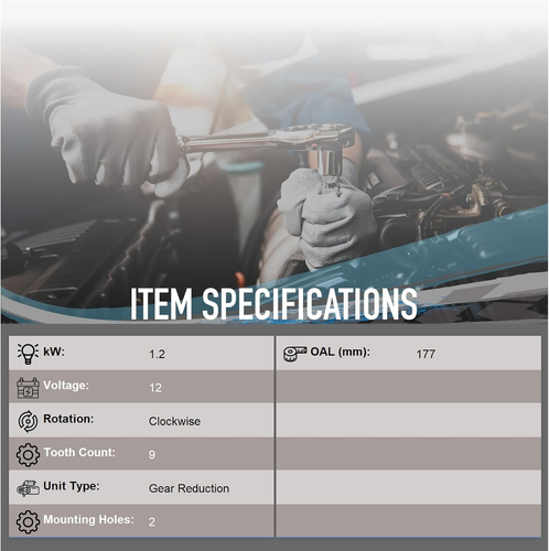 New Starter Compatible with Acura Integra 1.8L L4 B18CA GSR GS-R 1996-2001; Com - Picture 3 of 12