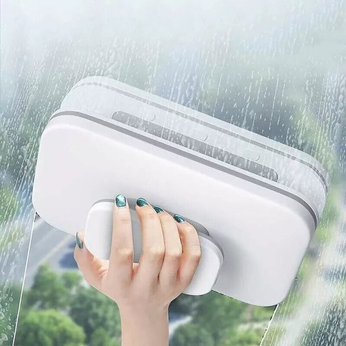 Pulitore Finestre Magnetico Doppio Lato Spazzola Automatica Vetro Acqua Tergicristallo Pulizia M - Foto 21 di 36