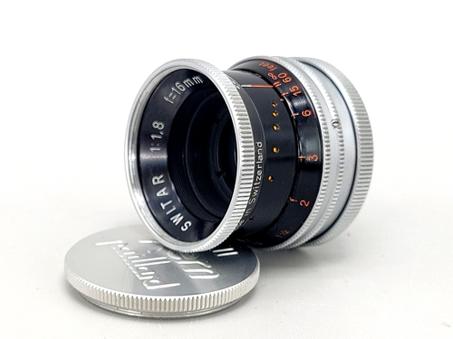 BOLEX f=16mm f1.8 H16 RX obiettivo switar, obiettivo attacco C *VETRO COME NUOVO!* Rex 3,4,5 USA - Foto 10 di 17