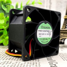 SUNON PM1206PMB1-A 12V 10.6W 6038 3-wire high air volume cooling fan