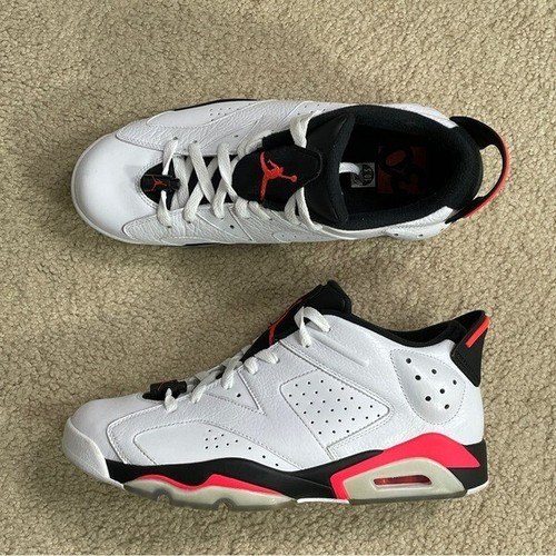 Air Jordan 6 retrò basso BG ""infrarosso"" taglia 10,5 - Foto 6 di 10