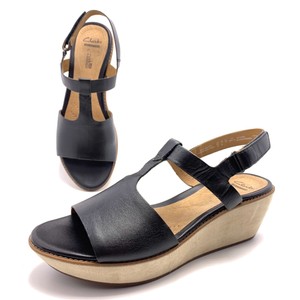 clarks wedge sandals ebay